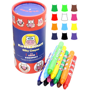lápiz diferentes tipos de lápices de colores de sedoso twistable <span class=keywords><strong>crayola</strong></span> creyones con logotipo personalizado para los niños - Product Image 1