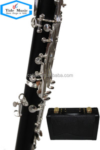 <span class=keywords><strong>Clarinetto</strong></span> professionale in legno di ebano di alta qualità <span class=keywords><strong>BB</strong></span> 17 Tide Music CL7228S rame-nichel - Product Image 6