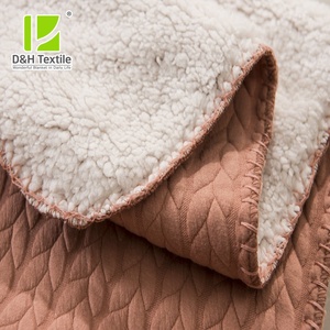 Decorazioni per la casa a doppio strato jacquard <span class=keywords><strong>plaid</strong></span> di Flanella coperte in pile per l'inverno - Product Image 3
