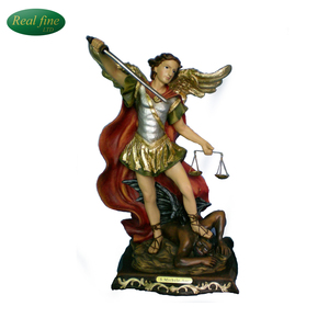 Statue religieuse de <span class=keywords><strong>Michael</strong></span> archange, en résine à la mode, religieux, - Product Image 1