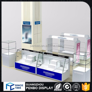 Personalizados de alta calidad LED iluminado pared de madera escaparate de <span class=keywords><strong>tienda</strong></span> de electrodomésticos - Product Image 6