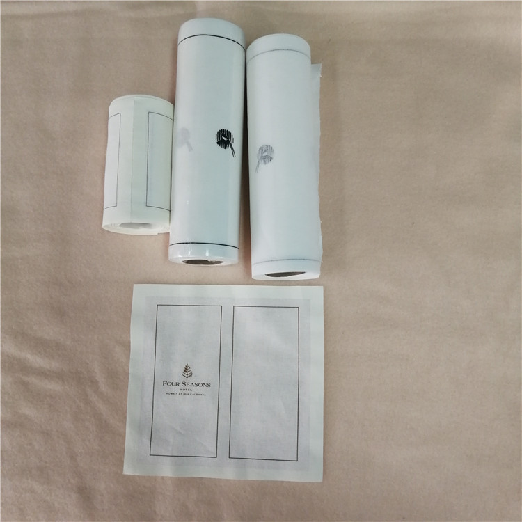 Airline disposable rolled cloth napkin cotton