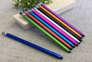 <span class=keywords><strong>Penna</strong></span> Touchscreen universale capacitiva dello stilo per tutti i telefoni cellulari <span class=keywords><strong>Tablet</strong></span> con 2 punte in gomma - Product Image 4