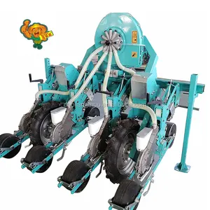 Không khí chính xác seeder 4 row rau đậu phộng máy trồng