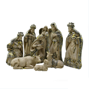 Figurines de noël, décoration créative, pour femmes, scène de noël - Product Image 5