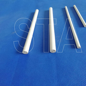 ארבעה חורים <span class=keywords><strong>magnesia</strong></span> mgo צינור קרמיקה עם מחיר המפעל - Product Image 2