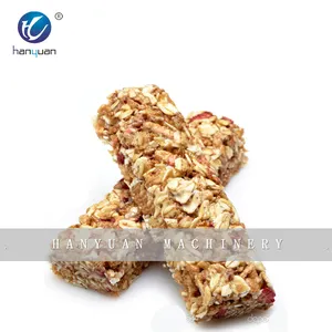 Cereal Bar Cutting Machine No-Bake Healthy Strawberry-Almond Cereal Bars Cutting Machine/Cereal Bars Making Machine/Cereal Bars Forming Machine