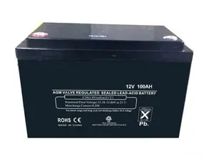 工厂批发安全铅酸电池12V 5AH 12V 12aH可充电凝胶电池太阳能系统充电电池