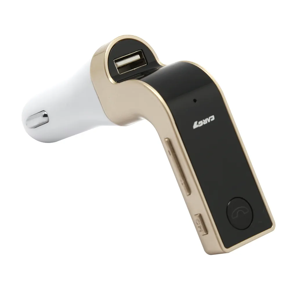 הסמכה רשמית GXYKIT 5 V 2.1A רכב MP3 G7 נגן Bluetooth AUX מתאם רכב Bluetooth דיבורית קיט
