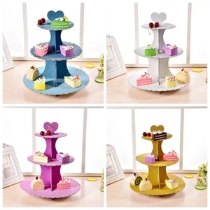 Soporte de exhibición de paleta de cartón para aperitivos, logotipo personalizado Adorable en forma de <span class=keywords><strong>castillo</strong></span>, comida Pop, para fiesta de boda/supermercado, nuevo diseño - Product Image 3