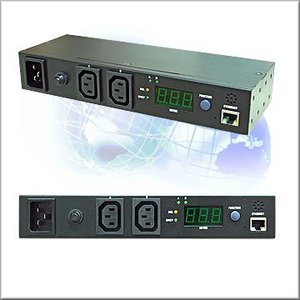 PDU à montage en rack commuté, fournisseur OEM - Digipower Bravo PDU 230V 16A avec compteur, surveillance Web et SNMP - Product Image 1