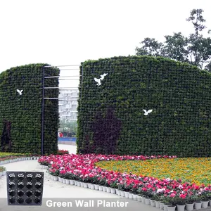 Exterior Decorative Vertical Garden Green Wall System Planters、Vertical Green Wall Planter、Greenwallプランター