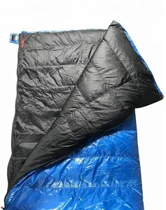 Rectangular Down Sleeping Bag 6 Degree Down Sleeping Quilt Ultralight 3 Season Quilt Envelope Down Sleeping Bag for Backpacking