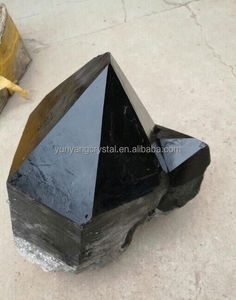 Ossidiana Nera naturale Cluster di Cristallo/Raw Naturale Ossidiana Pietra In Vendita - Product Image 1