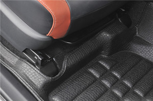 BORNSELLER <span class=keywords><strong>Vente</strong></span> flash Tapis de sol de <span class=keywords><strong>voiture</strong></span> en cuir de luxe Ensemble complet - Imperméable Antidérapant Écologique Épaisseur 5-9 mm Garantie 1 an - Product Image 4