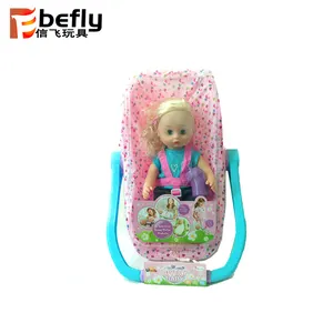 16cm funny baby toy doll carrier with music