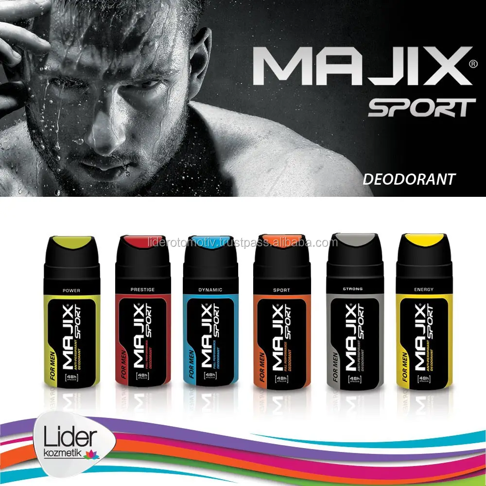 Di alta Qualità Deodorante Spray per il Corpo Majix Sport