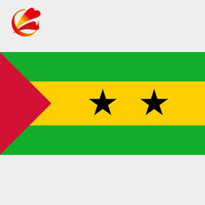 100% Polyester Oem Imprimé Sao <span class=keywords><strong>Tome</strong></span> et Principe Pays Drapeau, Drapeaux de Tous Les Pays - Product Image 1