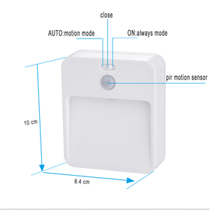 TS Lighting 3AA Batterie Pir Bewegungs sensor Licht Induktion Nachtlicht für Badezimmer - Product Image 2