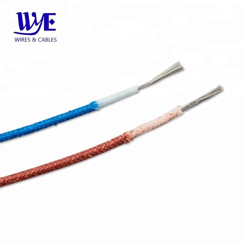 fiberglass braid AWM3122 16 awg 22 1 25mm2 cable silicone litz wire