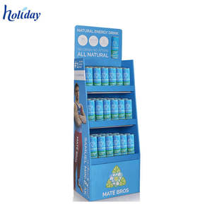Fabrik Benutzerdefinierte Werbe Benutzerdefinierte Supermarkt Karton Display Weinregal Für Weinflasche - Product Image 1