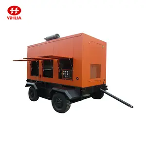 YIHUA 10-500kw Trailer diesel generator set home use portable silent diesel generator