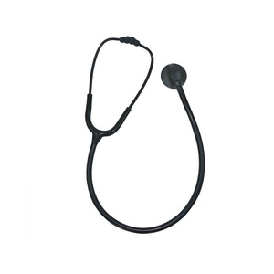 Profesional cardiología negro deluxe estetoscopio - Product Image 1