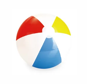 Bolas inflables personalizadas de PVC, 4 colores, 6 bolas de playa con impresión de logotipo, gran oferta