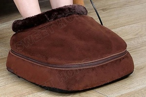 Christmas Gift Portable Electric Foot Massager with <strong>Heat</strong> Vibrating Circulator <strong>Boots</strong> Warmer for Neck and Back for Home Use - Product Image 2