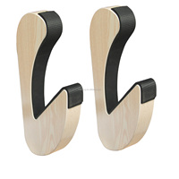 Support de rangement pour planche de surf en bois Support de surf mural en contreplaqué avec matière plastique