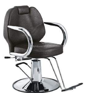 Chaise de salon de coiffure de couleur noire à vendre QZ-M8083A - Product Image 1