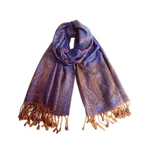 Châle en pashmina en polyester et viscose, écharpe islamique arabe, hijab, plusieurs couleurs, cappa - Product Image 3