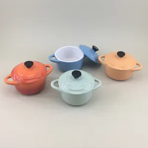 Grès de la cuisine à domicile, marmite chauffante en céramique contrôlée nordique, <span class=keywords><strong>mini</strong></span> casseroles avec poignées - Product Image 1