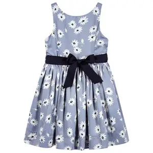 top quality fancy sleeveless children frock model lovely girls baby dress pictures for children gown