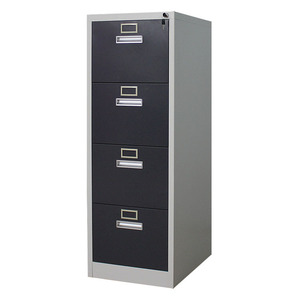 Under Desk Office File <strong>Storage</strong> Furniture Black Pedestal <strong>Lockable</strong> Steel Cupboard 4 Drawers Metal Office File <strong>Cabinet</strong> - Product Image 2