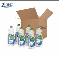 Lave-vaisselle Commercial détergent savon cuisine détergent liquide neutre OEM liquide vaisselle marques