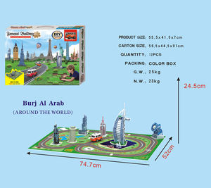 <span class=keywords><strong>Puzzle</strong></span> <span class=keywords><strong>3D</strong></span> <span class=keywords><strong>en</strong></span> papier de la <span class=keywords><strong>Tour</strong></span> <span class=keywords><strong>Eiffel</strong></span>, modèle architectural <span class=keywords><strong>3D</strong></span> - Product Image 3