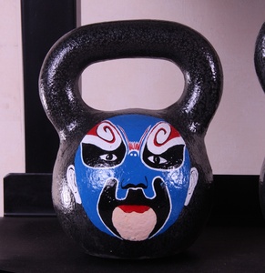 Kettlebell-pintura de hierro fundido personalizada para <span class=keywords><strong>entrenamiento</strong></span> de fuerza, kettlebell negro para gimnasio, competición, en venta - Product Image 6