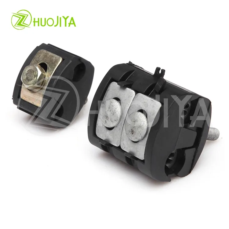 Zhuojiya Factory Supply CE Standard Electric Piercing Clamp Clips Plastic IPC Cable Clamp