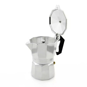 Nhôm Espresso Cà Phê <span class=keywords><strong>Maker</strong></span> 1/2/4/6/9 Ly Thép Không Gỉ Nhà Ở Gas Powered Brew Hệ Thống Cho Nhà Ngoài Trời Khách Sạn Sử Dụng - Product Image 2