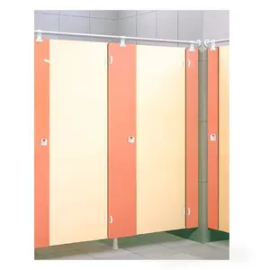 Fumeihua Modern Cheap Used Bathroom Partitions / Gym Room Shower Toilet Cubicles CE Contemporary School Doors School Accessories