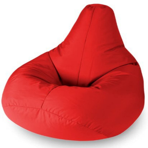Pouf extérieur imperméable en forme de poire à dossier haut canapé paresseux poufs chaise