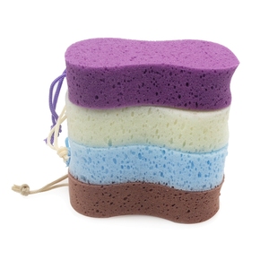 Foamstar Ecológico Esponja de baño en forma de 8 Espuma rica Limpieza fuerte Esponja de baño de limpieza corporal suave - Product Image 6