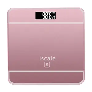 数字玻璃电子数字平台最准确浴室体重秤