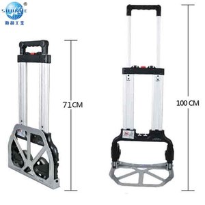 Troli Tangan Lipat Gaya Baru Truk Tangan Dolly Troli Tangan Roda Dua - Product Image 5