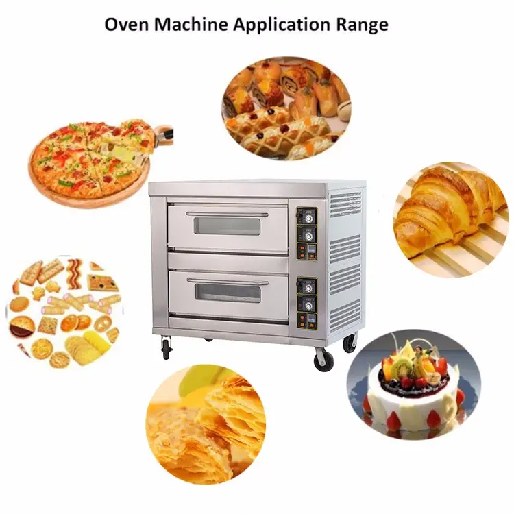 Công Nghiệp Bánh Mì Nướng Thương Mại Lớn Gas Bakery Oven Đối Với Thiết Bị Nhà Bếp Philippines Bán