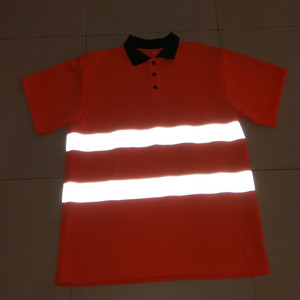 T-shirt avec bande réfléchissante pour protéger les travailleurs qui travaillent la nuit - Product Image 2