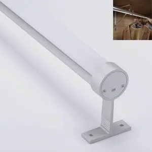 Lighting Strip Sign Extrusion Plastic Cover Alu Tube Channels Round Aluminium Profile Led