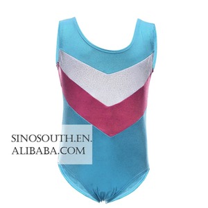 <span class=keywords><strong>Justaucorps</strong></span> de gymnastique athlétique brillant à double V pour petites filles, modèle 2017 - Product Image 4