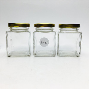 50Ml 100Ml 200Ml Rỗng Vuông Sốt Ớt/Giấm Chai Gia Vị Nước Sốt Có Nắp - Product Image 4